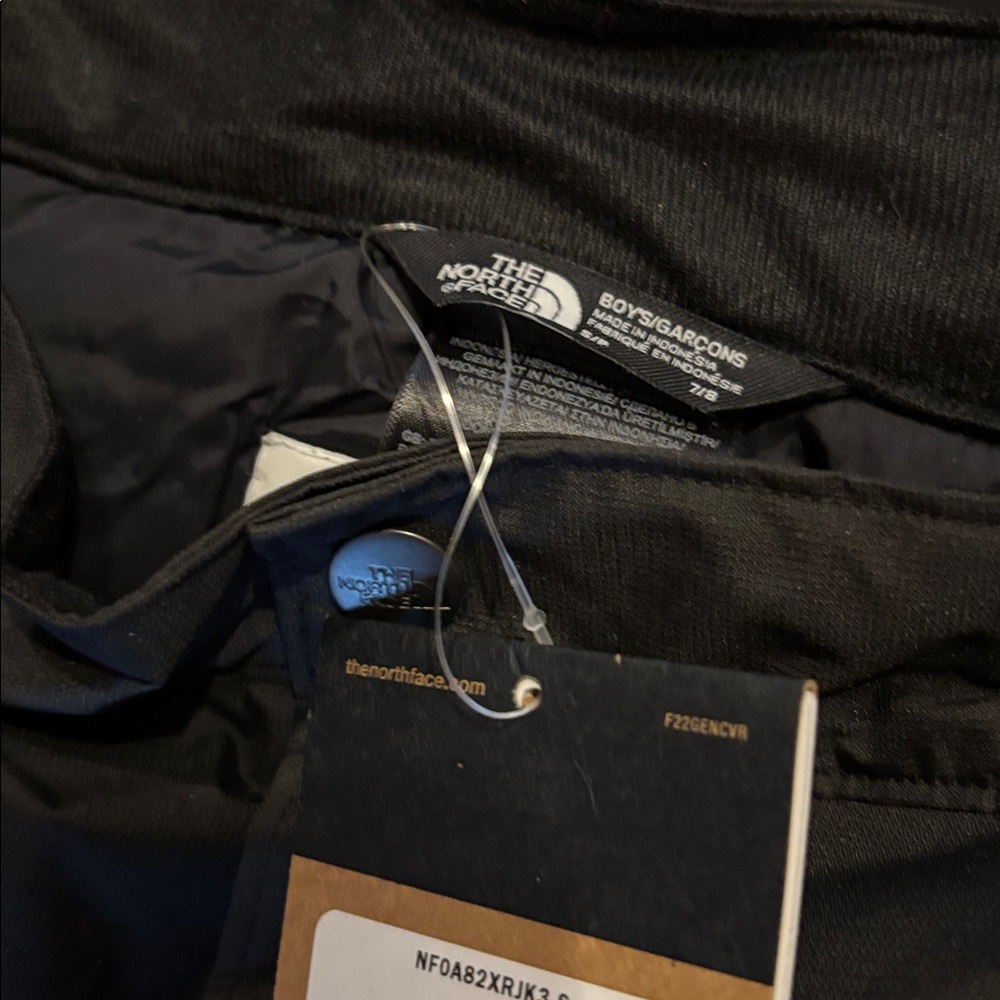 NORTH FACE FREEDOM Snow/Ski INSULATED PANTS BOYS in Black - Picture 11 of 16